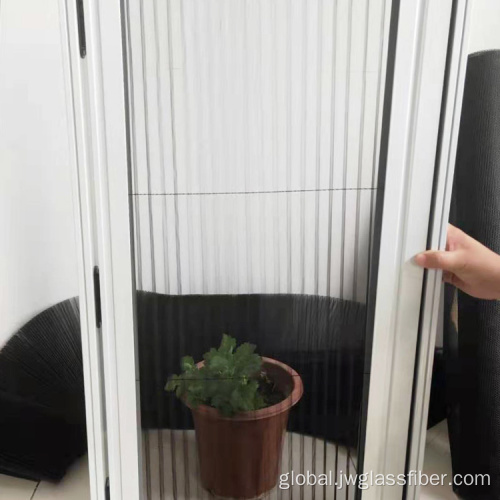 Fiberglass Plisse Insects Screen ECO pleated mesh folding screen/polyester pleated mesh Supplier